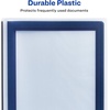 image:imageAvery FlexiView 3 Ring Binder 1 Inch Round Rings 1 Blue Binder 17607