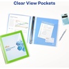 image:imageAvery FlexiView 3 Ring Binder 1 Inch Round Rings 1 Blue Binder 17607