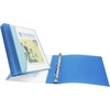 image:imageAvery Flexible View 3 Ring Binder 12 Inch Round Rings 1 Blue Binder 176703 Pack