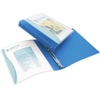 image:imageAvery Flexible View 3 Ring Binder 12 Inch Round Rings 1 Blue Binder 176703 Pack