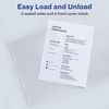 image:imageAvery Heavy Duty Plastic Document Sleeves Holds up to 25 Sheets 12 Clear Sleeves 72611