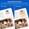 image:imageAvery ID Labels Sure Feed Technology Permanent Adhesive 2 x 258 225 Labels 6572Labels