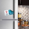 image:imageAvery Magnetic Printable Business Cards 2 x 35 Matte White 30 Blank Cards for Inkjet Printers 083742 x 312 Inches