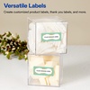 image:imageAvery Printable Rectangle Labels Sure Feed Technology Double Gold Border Florals Design 1 x 258 Matte White Permanent Labels LaserInkjet 160 Total Great for AddressingMint Border W Gold Bow