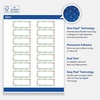 image:imageAvery Printable Rectangle Labels Sure Feed Technology Double Gold Border Florals Design 1 x 258 Matte White Permanent Labels LaserInkjet 160 Total Great for AddressingMint  Gold Floral Frame