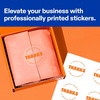 image:imageAvery Professionally Printed Custom Stickers 25 Diameter Round Personalized Stickers Matte Clear Film Design Your Own Custom Decals Great for Branding Gifts and MoreMatte Clear Film