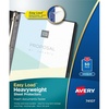 image:imageAvery Clear Heavyweight Sheet Protectors NonGlare Easy Load 50 Document Protectors 7410750 Pack
