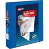 image:imageAvery Heavy Duty View 3 Ring Binder 15 One Touch Slant Ring Holds 85 x 11 Paper 1 Pacific Blue Binder 7972215 Pack of 6