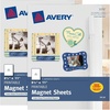image:imageAvery Printable Magnet Sheets 85 x 11 Inkjet Printer 5 White Magnetic Sheets 327010 sheets