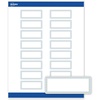 image:imageAvery Printable Rectangle Labels Sure Feed Technology Double Gold Border Florals Design 1 x 258 Matte White Permanent Labels LaserInkjet 160 Total Great for AddressingBlue Border With Gold Dots