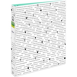 image:imageAvery  Amy Tangerine Designer Collection Binder 1 Round Rings 175Sheet Capacity Find Inspiration 283211 Binder Pack of 6