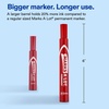 image:imageAvery Marks A Lot Permanent Markers Large DeskStyle Size Chisel Tip Value Pack 36 Green Markers Total Ideal for Signs Posters Labeling and More 98241Red