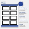 image:imageAvery Printable Rectangle Cards Sure Feed Technology 2 x 35 Matte White with Double Black Border Design Laser amp Inkjet Compatible 80 Total Great for Branding Weddings and MoreBlack  White Polka Dots