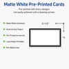 image:imageAvery Printable Rectangle Cards Sure Feed Technology 2 x 35 Matte White with Double Black Border Design Laser amp Inkjet Compatible 80 Total Great for Branding Weddings and MoreDouble Black Border