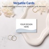 image:imageAvery Printable Rectangle Cards Sure Feed Technology 2 x 35 Matte White with Double Black Border Design Laser amp Inkjet Compatible 80 Total Great for Branding Weddings and MoreBlue Waves