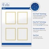 image:imageAvery Printable Rectangle Labels Gold Beads 4 x 313 Glossy White Rectangle Labels Permanent LaserInkjet 40ct Great for Product MerchandisingGold Beads