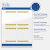 image:imageAvery Printable Rectangle Labels Gold Beads 4 x 313 Glossy White Rectangle Labels Permanent LaserInkjet 40ct Great for Product MerchandisingGold Dots Edge