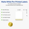 image:imageAvery Printable Rectangle Labels Gold Border Gold Dots 4 x 313 Matte White Rectangle Labels Permanent LaserInkjet 40ct Great for Product MerchandisingGold Lace Trim