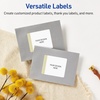 image:imageAvery Printable Rectangle Labels Gold Border Gold Dots 4 x 313 Matte White Rectangle Labels Permanent LaserInkjet 40ct Great for Product MerchandisingGold Lace Trim