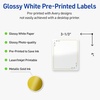 image:imageAvery Printable Rectangle Labels Gold Dots Blue Border 4 x 313 Glossy White Rectangle Labels Permanent LaserInkjet 40ct Great for Product MerchandisingGreen Florals With Gold Dots