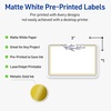 image:imageAvery Printable Rectangle Labels Gold Dots Green Florals 2 x 3 Matte White Rectangle Labels Permanent LaserInkjet 80ct Great for Product MerchandisingGold  Navy Border With Florals