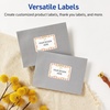 image:imageAvery Printable Rectangle Labels Gold Dots Green Florals 2 x 3 Matte White Rectangle Labels Permanent LaserInkjet 80ct Great for Product MerchandisingPink Stripes With Metallic Gold Bow