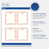 image:imageAvery Printable Rectangle Labels Gold amp Navy Border Florals 4 x 313 Matte White Rectangle Labels Permanent LaserInkjet 40ct Great for Product MerchandisingPink Stripes With Metallic Gold Bow