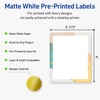 image:imageAvery Printable Rectangle Labels Gold amp Navy Border Florals 4 x 313 Matte White Rectangle Labels Permanent LaserInkjet 40ct Great for Product MerchandisingColor Block With Metallic Gold Veins
