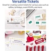 image:imageAvery Printable Rectangle Tickets 218 x 55 Textured Matte White Laser amp Inkjet Compatible 80 Total Great for Product Branding Marketing and More200 Cards