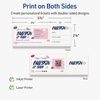 image:imageAvery Printable Rectangle Tickets 218 x 55 Textured Matte White Laser amp Inkjet Compatible 80 Total Great for Product Branding Marketing and More200 Cards