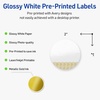 image:imageAvery Printable Round Labels Sure Feed Technology Gold Beads Design 2 Diameter Glossy White Permanent Adhesive LaserInkjet 120 Total Great for Product MerchandisingGold Lace Trim
