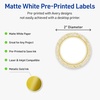 image:imageAvery Printable Round Labels Sure Feed Technology Gold Dots Edge Design 2 Diameter Matte White Permanent Labels LaserInkjet 120 Total Great for Product MerchandisingArched Metallic Gold Florals