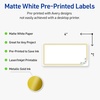 image:imageAvery Printable Shipping Labels 2 x 4 Matte White with Gold Dots Green Florals Design Permanent Adhesive Laser amp Inkjet Compatible 10 Total Great for Shipping Branding and WeddingsDouble Gold Border With Florals