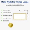 image:imageAvery Printable Shipping Labels 2 x 4 Matte White with Gold MultiLined Border Permanent Adhesive Laser amp Inkjet Compatible 10 Total Great for Shipping Branding and WeddingsGold Beads