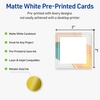 image:imageAvery Printable Square Cards Gold Dots Green Florals 2 x 2 Matte White Square Cards LaserInkjet 120ct Great for Business PromotionColor Block with Metallic Gold Veins