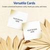 image:imageAvery Printable Square Cards Gold Edge Dots 25 x 25 Matte White Square Cards LaserInkjet 90ct Great for Business PromotionGold Blush