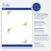 image:imageAvery Printable Square Cards Gold Edge Dots 25 x 25 Matte White Square Cards LaserInkjet 90ct Great for Business PromotionGold Lace Trim