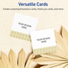 image:imageAvery Printable Square Cards Gold Edge Dots 25 x 25 Matte White Square Cards LaserInkjet 90ct Great for Business PromotionGold Lace Trim