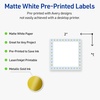 image:imageAvery Printable Square Labels Gold amp Navy Border Florals 2 x 2 Matte White Square Labels Permanent LaserInkjet 120ct Great for Product MerchandisingBlue Border With Gold Dots
