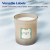 image:imageAvery Printable Square Labels Gold amp Navy Border Florals 2 x 2 Matte White Square Labels Permanent LaserInkjet 120ct Great for Product MerchandisingMint Border W Gold Bow