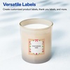 image:imageAvery Printable Square Labels Gold amp Navy Border Florals 2 x 2 Matte White Square Labels Permanent LaserInkjet 120ct Great for Product MerchandisingGold Frame W Ribbon  Roses  Stripes