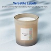 image:imageAvery Printable Square Labels Gold amp Navy Border Florals 2 x 2 Matte White Square Labels Permanent LaserInkjet 120ct Great for Product MerchandisingWatercolors With Gold Ginkgo Leaves