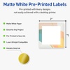 image:imageAvery Printable Square Labels Gold amp Navy Border Florals 2 x 2 Matte White Square Labels Permanent LaserInkjet 120ct Great for Product MerchandisingColor Block With Metallic Gold Veins