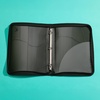 image:imageAvery Zipper 3 Ring Binder 1 Round Rings 175Sheet Capacity Black Durable Binder Organizer with Pocket for Extra Storage Great for Organizing Projects Assignments and More 26006Black