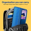 image:imageAvery Zipper 3 Ring Binder 1 Round Rings 175Sheet Capacity Black Durable Binder Organizer with Pocket for Extra Storage Great for Organizing Projects Assignments and More 26006Blue