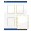 Gold Border With Gold Dots
