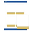 image:imageAvery Printable Rectangle Labels Gold Border Gold Dots 4 x 313 Matte White Rectangle Labels Permanent LaserInkjet 40ct Great for Product MerchandisingDouble Dipped Gold Edge