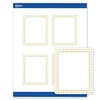 Gold Border With Gold Dots