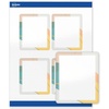 image:imageAvery Printable Rectangle Labels Gold Dots Blue Border 4 x 313 Glossy White Rectangle Labels Permanent LaserInkjet 40ct Great for Product MerchandisingColor Block With Metallic Gold Veins
