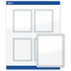 image:imageAvery Printable Rectangle Labels Gold Dots Blue Border 4 x 313 Glossy White Rectangle Labels Permanent LaserInkjet 40ct Great for Product MerchandisingBlue Border With Gold Dots